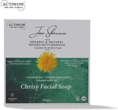 ACTIWOW Jiore Chrisy Soap Energizing Coconut Oil for Blemish Control(100 g)
