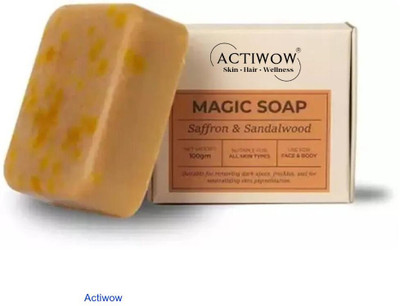 ACTIWOW Magic Soap Vitamin C and E Bar for Bright, Healthy Skin(100 g)