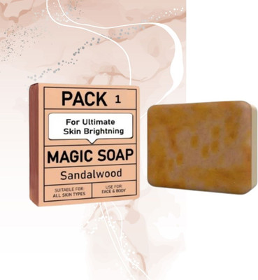 Agonize magic soap Herbal Soap Face Body Glow (100gm),/(100 g)