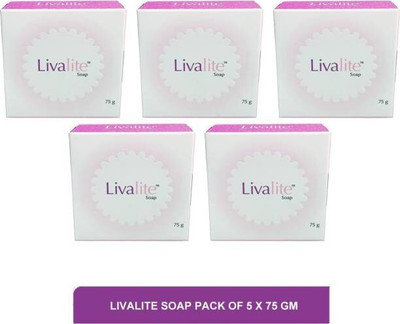Livalite face soap 5 75(5 x 75 g)