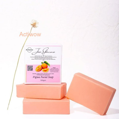 ACTIWOW Jiore Skincare Vigwa Face Whitening Soap with Vitamin C & Jojoba Oil Z98(100 g)