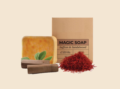 Sheny Scrub Soap Handmade Soap Natural Refreshing Skin | Tan Removal (100 g)(100 g)