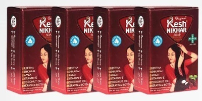 Kesh NIKHAR ADVANCED FORMULA SOAP 100GM 4PCS(4 x 100 g)