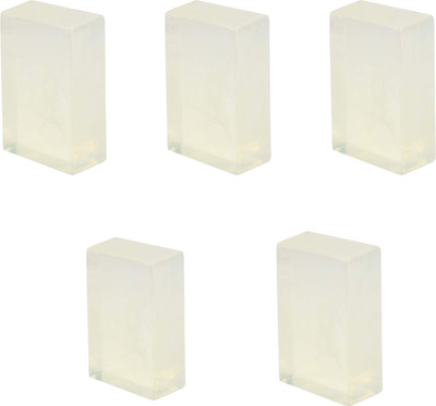 Bodhichitta Glycerin Ultra Clear melt & pour soap base 100gm X 5 Bars(5 x 100 g)