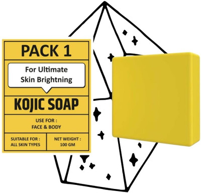 Agonize PACK OF 1 | Gentle Kojic Glow Soap| 100gm/(100 g)