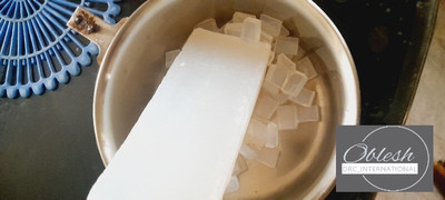 OBLESH G-Soap Base Bar For Soap Making Transparent Melt & Pour Glycerine Soap Base(500 g)