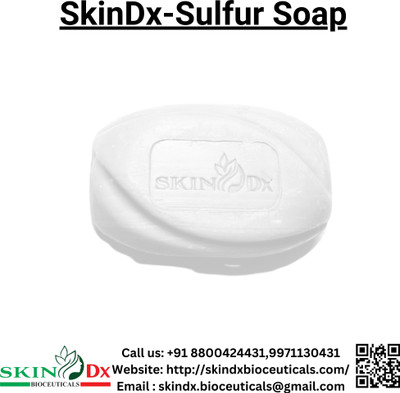 SkinDx bioceuticals SkinDx Sulphur Soap-4*75gm(4 x 75 g)