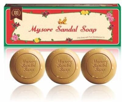 MYSORE SANDAL SandalWood Soap 3 x 150 g Pack(3 x 150 g)