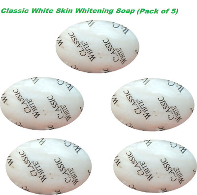 Classic White Soap For Pigmentation Removal(Pack Of 5)(5 x 85 g)