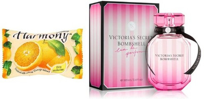 Harmony Orange Soap with Victoria's Secret Bombshell New York Perfume 100ml(75 g)