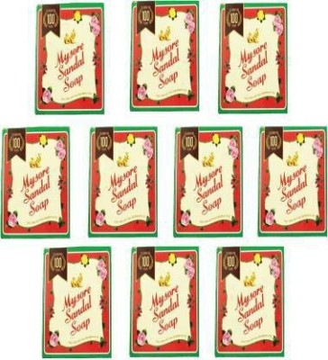 MYSORE SANDAL 75gm Pack of 10(10 x 7.5 g)