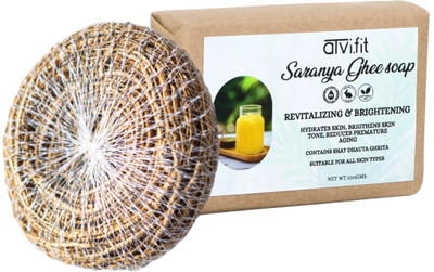 ATVI.FIT Saranya ghee soap with Loofah(100 g)