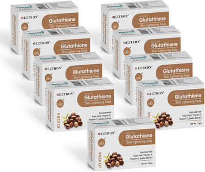 DEXTRON Jojoba Soap with Kojic Acid & Vitamin E(9 x 75 g)