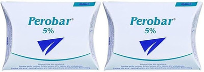 PEROBAR 5 Soap (Pack Of 2 X 75Gm)(2 x 75 g)