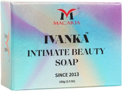 MACARIA Ivanka Intimate Beauty Instant Whitening Soap For Bathing soap bar(100 g)