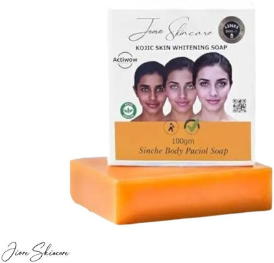 ACTIWOW Jiore Soap Natural Papaya for Skin Whitening(100 g)