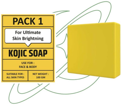 Agonize PACK OF 1 | Kojic Acid Brightening Soap for Glowing Skin – 100g'(100 g)