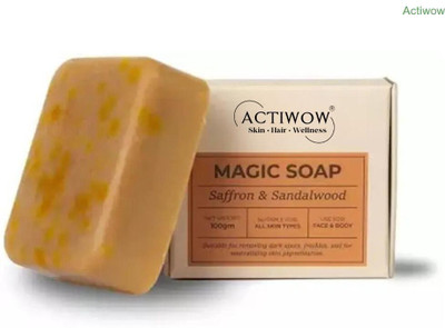 ACTIWOW Magic Soap Natural Shine Bar for Daily Skin Glow A001(100 g)