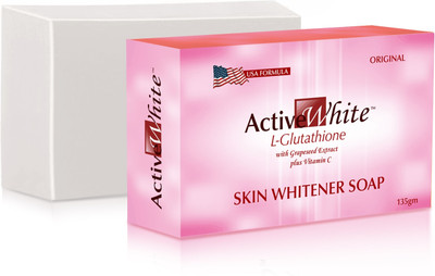 Active White Brighten Your Skin Naturally 135g Soap – USA Formula(133 g)