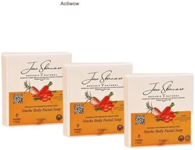 ACTIWOW Jiore Skincare Bright Soap For Daily Skin Clarity(3 x 100 g)