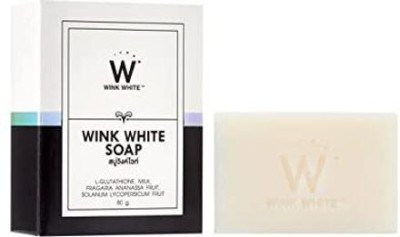 WINK WHITE Soap for Anti Pores and Skin Whitening(80 g)