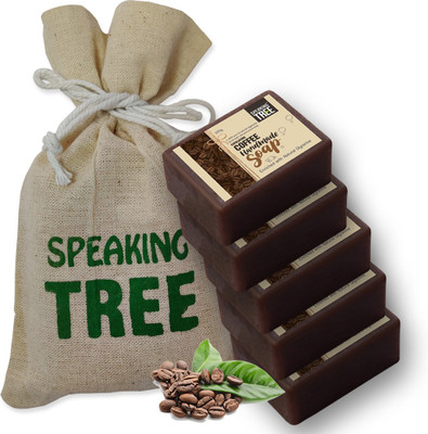 Speaking tree Coffee Handmade Soap 100Gms (Pack of 5) |(5 x 100 g)