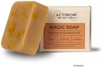 ACTIWOW Magic Soap Daily Glow Bar with Nature’s Herbal Care(100 g)