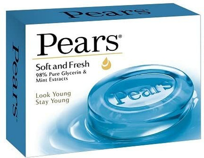 Pears Bathing, Bar Soft & Fresh (100 G Pack of 2)(2 x 100 g)