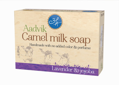 Aadvik Camel Milk Soap with Lavender & Jojoba essential oils(100 g)