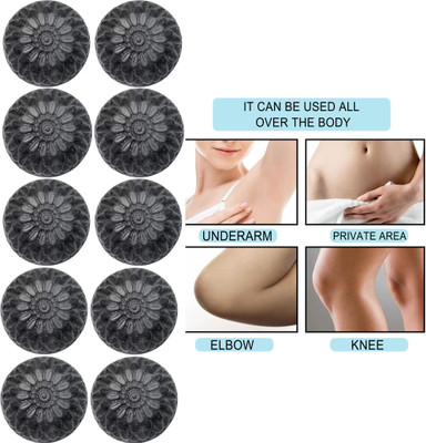 CHITAKSH Transform your skin with the power of activated charcoal soap(10 x 100 g)