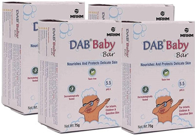 MRHM DAB Baby Bar 5.5pH PACK OF(4 x 75 g)