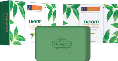 Dr.Aqsa's Herbal Neem Soap | Natural Bathing Soap | Enriched with Neem |(100 g)