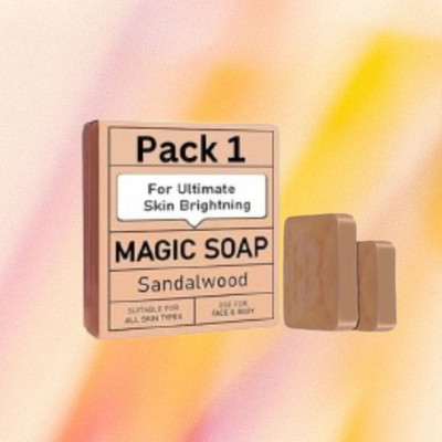 Agonize Ghar Radiance Soap Bar | Herbal Kesar Chandan Formula | 1 Pc(100 g)