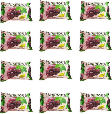 cezliar harmony graps Extract Fruity Soap For Deep Cleaning skin(12 x 75 g)