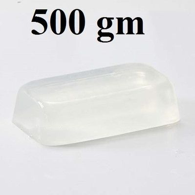 ZOVISU Pure and Natural Glyserine Melt And Pour Soap Base Raw Material(500 g)