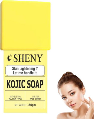 Sheny Faster Kojic Soap for Removing Dullness for Women & Men(150 g)