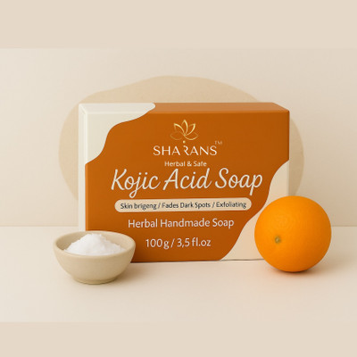Sharans Kojic Acid Soap with Vitamin C & E(3 x 100 g)
