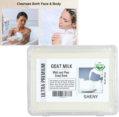 sheny soft best soap makeuing goat milk soap for womens(500 g)