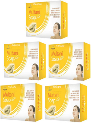 MOLCARO multani soap pack of 5(5 x 75 g)