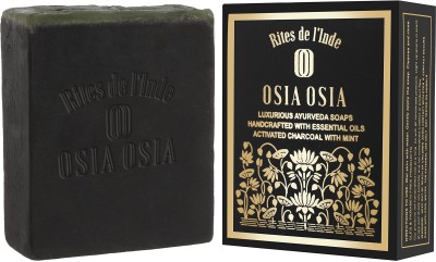 Osia Osia Handmade Herbal Activated Charcoal With Peppermint Oil Soap Pack of 1 (125g)(125 g)