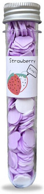 Cursive Fruits Flavor Travel Soft Paper Soap Flower & Multi Design Tube Shape Bottle 15g(20 g)