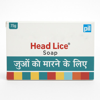 HEAD LICE Natural Head Lice Remover Soap – Gentle & Effective Treatmen(2 x 37.5 g)