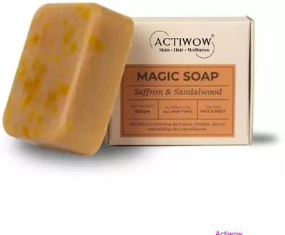 ACTIWOW Magic Soap Ultra Clean Bar for Pollution and Sweat Protection(100 g)