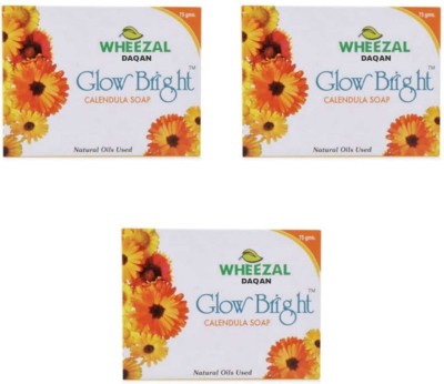 DAQAN Glow Bright Calendula Soap(3 x 75 g)