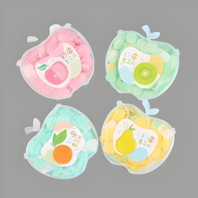 Elecsera Paper Soap Strips for Travel - 4 Pcs Travelling Essentials for Kids, Men & Women(4 x 20 g)