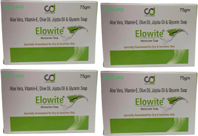 MOLCARO ELOWITE MOISTURIZER SOAP(4 x 18.75 g)