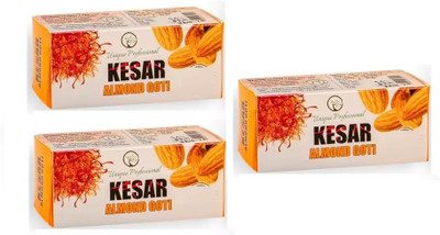 UNIQUE PROFESSIONAL Nandini kesar almond goti fairness facial 25 g Pack Of 3(3 x 25 g)