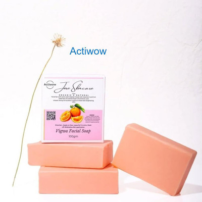 ACTIWOW Jiore Skincare Vigwa Face Whitening Soap with Vitamin C & Jojoba Oil Z149(100 g)