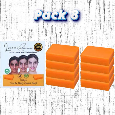 Xelova Unlock Your Natural Glow—Detan with Ease Soap(8 x 12.5 g)