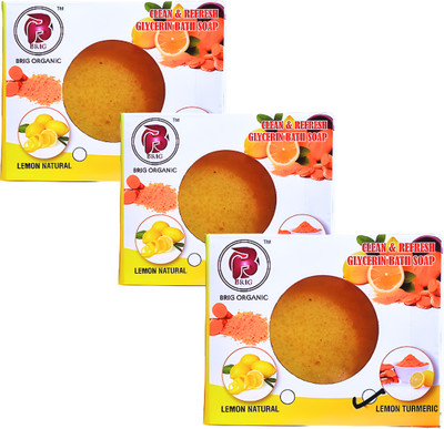 BRIG LEMON TURMERIC SOAP(3 x 100 g)